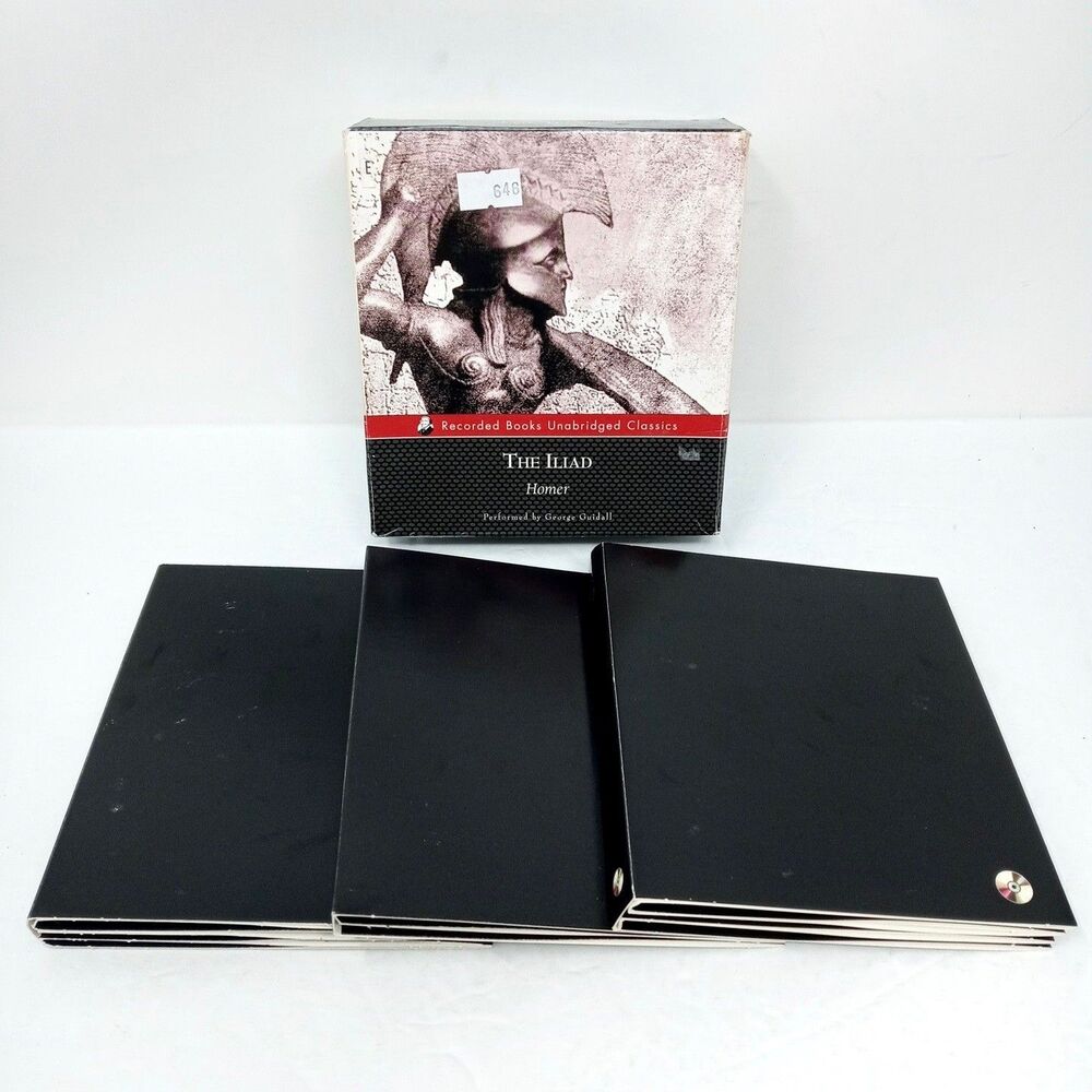 The Iliad Homer - Audio Book 14 CDs - George Guidall - Complete & Unabridged